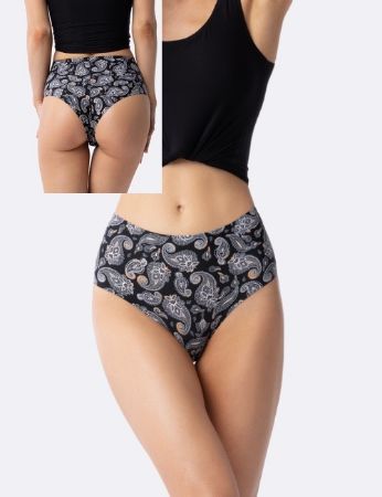 Zobrazit detail produktu - Dámské kalhotky Julimex Paisley brasil Maxi Obrázek Dámské kalhotky Julimex Paisley brasil Maxi